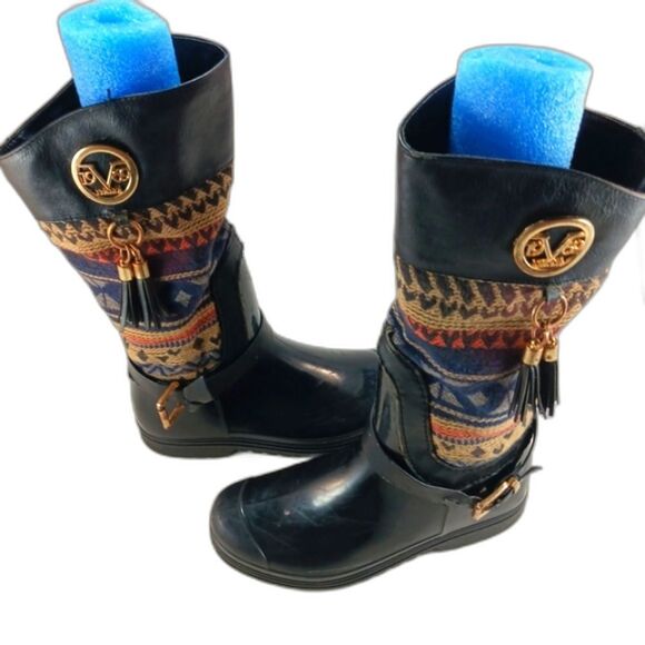 Versace Other - Versace 19V69 Aztec Print Boot Vivien- 10v Girls Size 3.........................